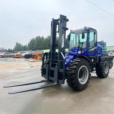 LTR60 - 6 Ton Front Wheel Steering Rough Terrain Forklift