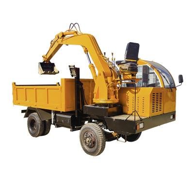 LWMD60~LWMD120 - Wheel Dumper Mounted Excavator