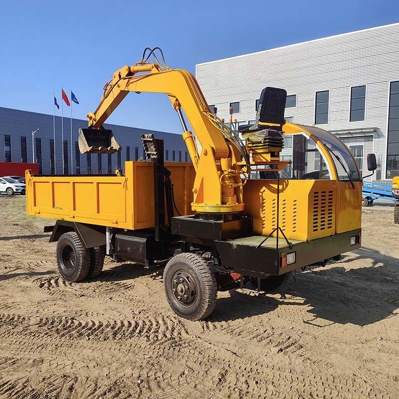 LWMD60~LWMD120 - Wheel Dumper Mounted Excavator