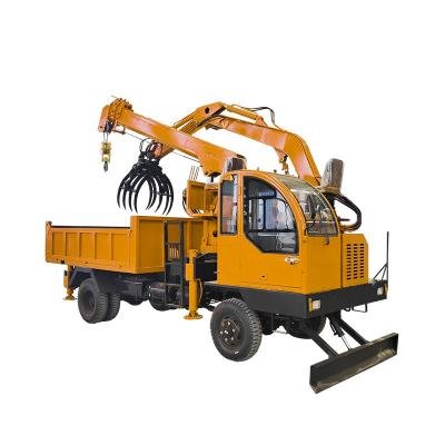 LWED120 - Wheel Dumper with Crane and Grab