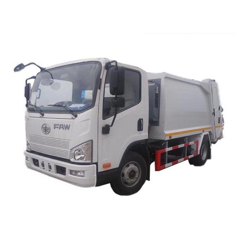 FAW 6~8m3 compressed garbage truck