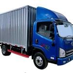 FAW 3～5 tons light closed box truck
