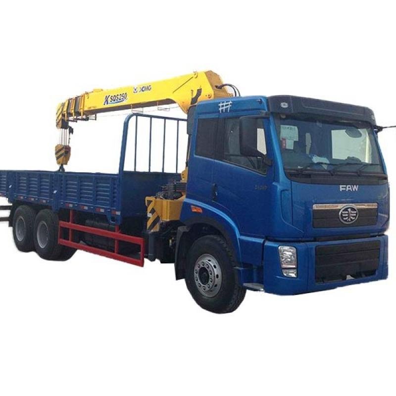 FAW New J5P 6X4 truck crane