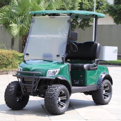 2 Seater Electric Lithium Battery Lifted Golf Cart DH-M2