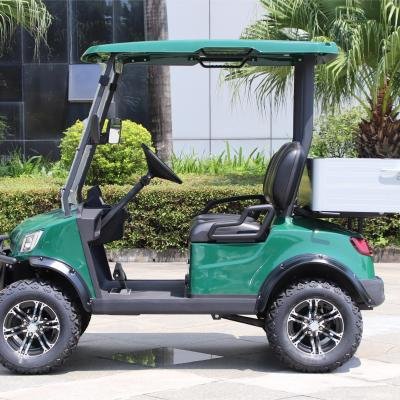 2 Seater Electric Lithium Battery Lifted Golf Cart DH-M2