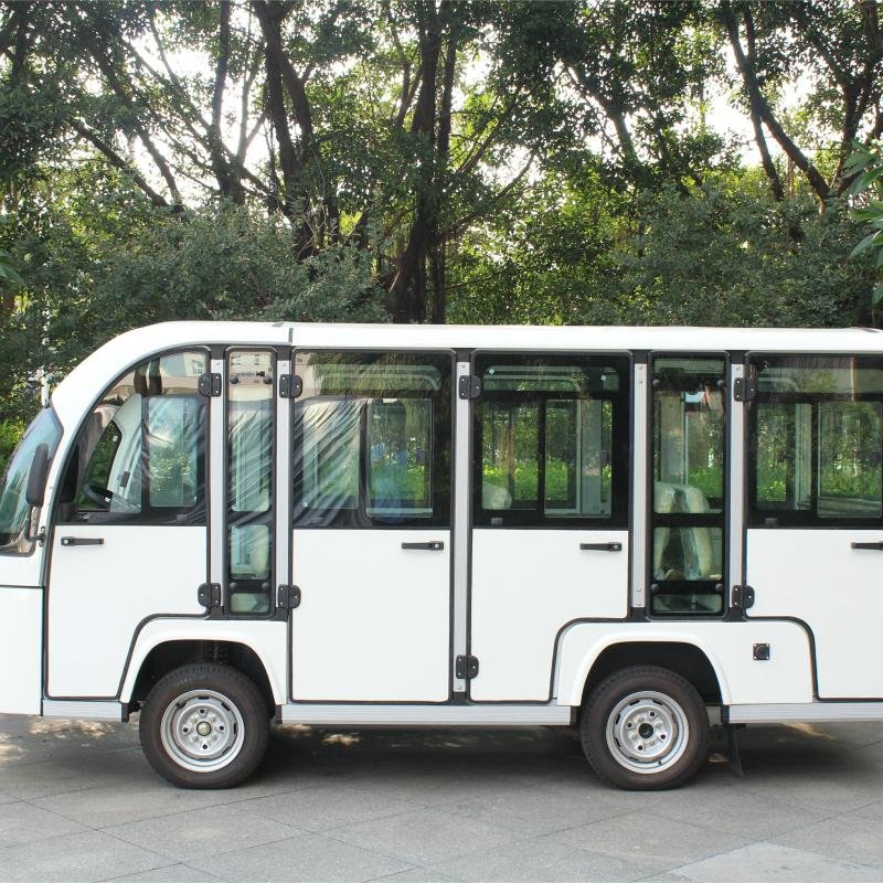 11 Seater Electric Lithium Enclosed Sightseeing Bus DN-11C