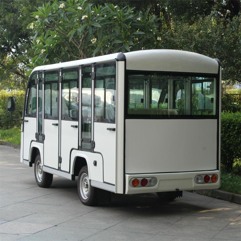 11 Seater Electric Lithium Enclosed Sightseeing Bus DN-11C