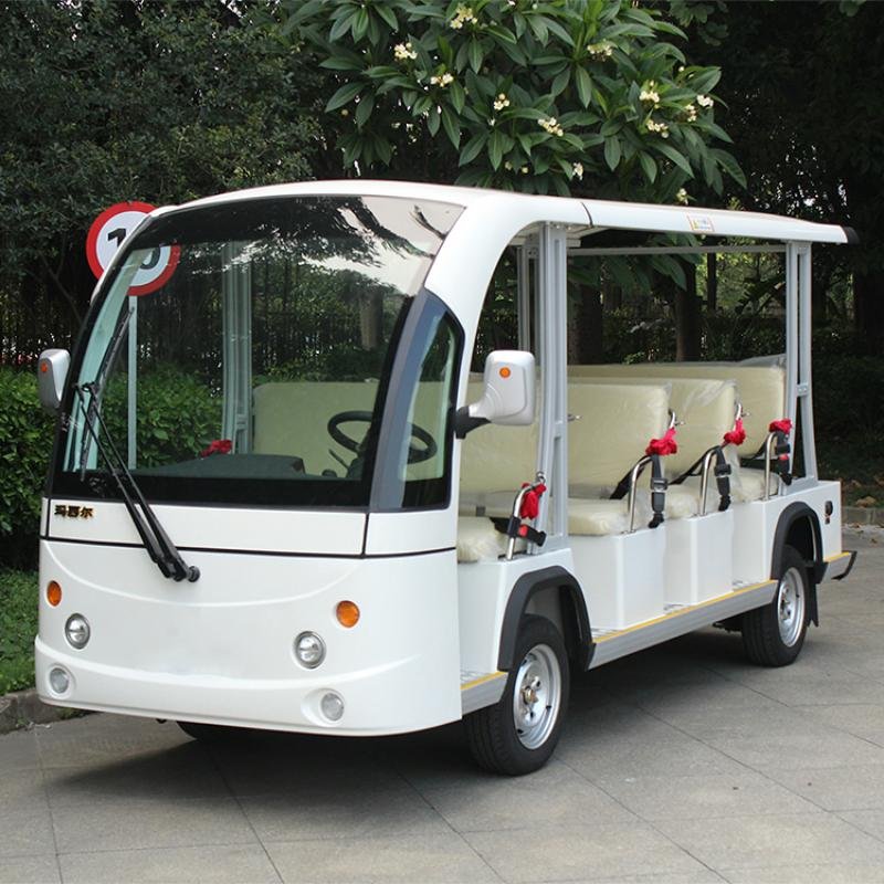 11 Seater Electric Lithium Open Sightseeing Bus DN-11M