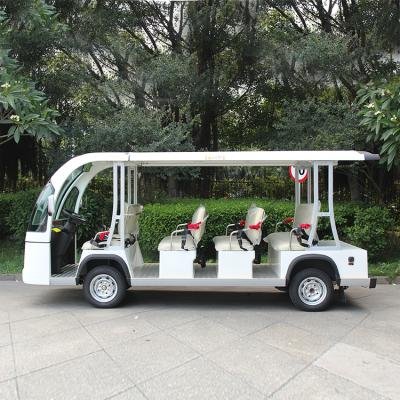 11 Seater Electric Lithium Open Sightseeing Bus DN-11M