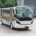 23 Seater Electric Open Sightseeing Bus DN-23M with Lithium Battery