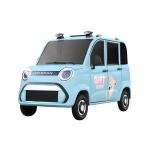 high quality NiuDian Electric 4 wheels car 4 doors 1000W motor with steering for passenger