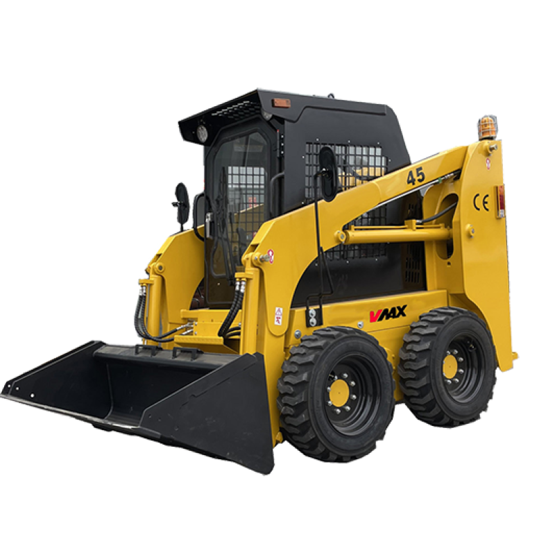 2.5-12 tons wheel skid steer loader